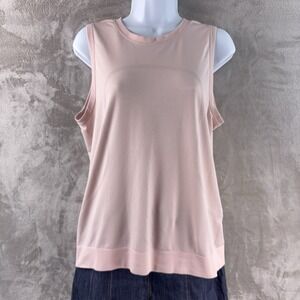 Lululemon Tank Top Womens Size 8 Pink Performance Athletic Stretch‎